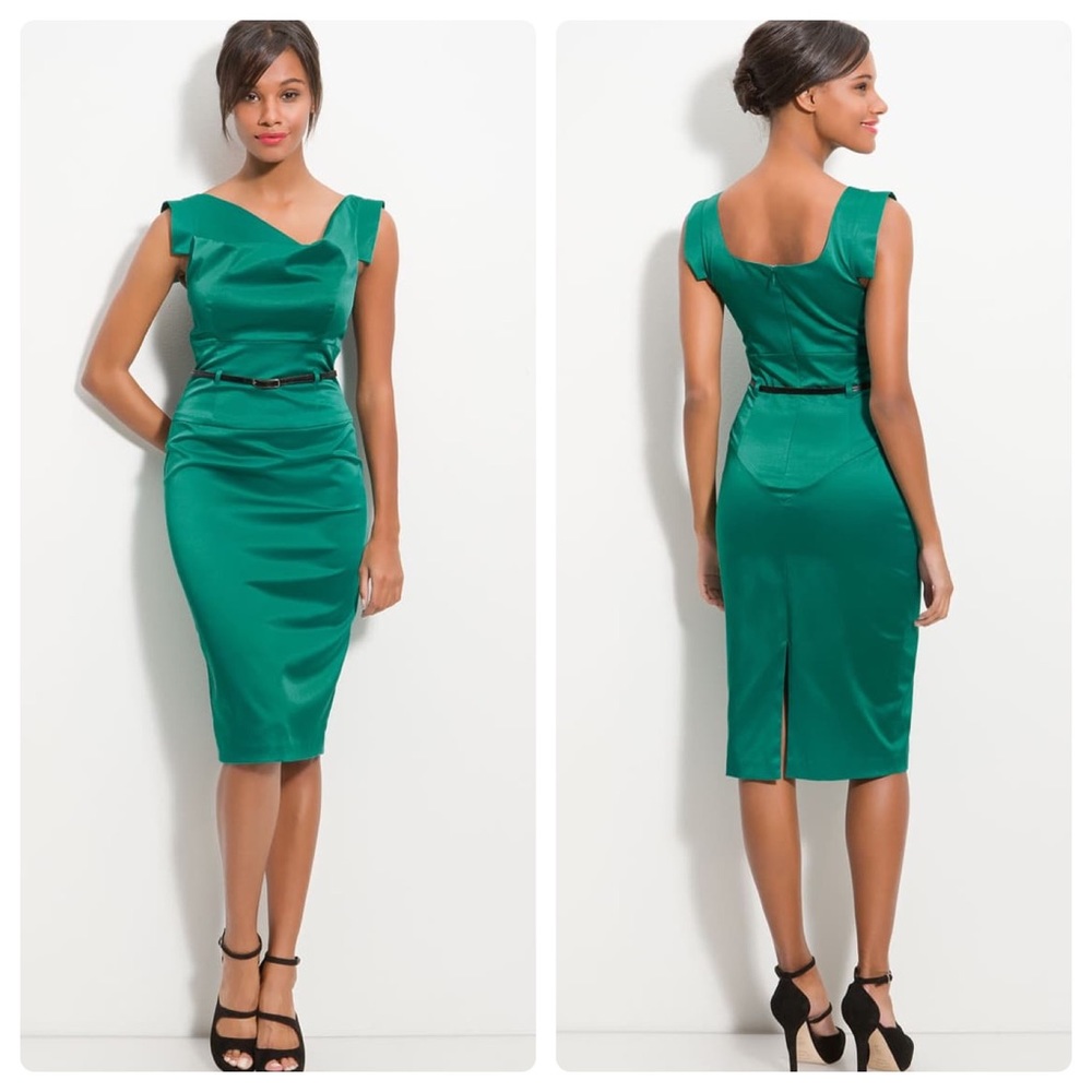 Black Halo Jackie O dress